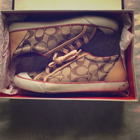 Coach tennis shoes