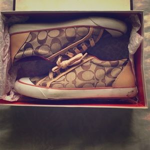 Coach tennis shoes