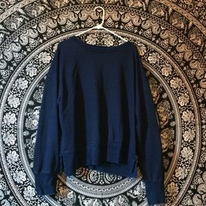Plus Size Navy Sweatshirt