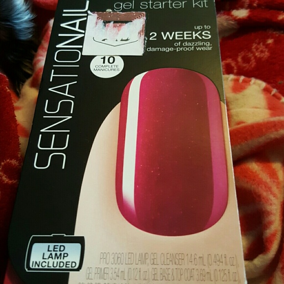 Gel starter kit.  Led lamp included.  Brand new.