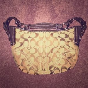 Luxury Coach hang bag.