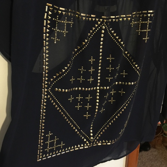 Sheer embellished top - Picture 4 of 4