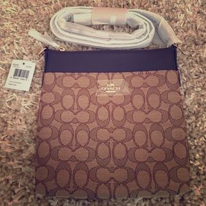 Coach Brown Crossbody Bag NWT