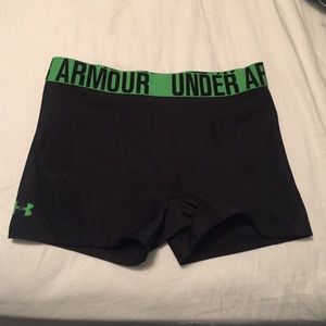 Under armor spandex!