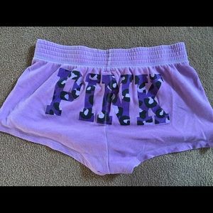 PINK purple booty shorts