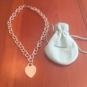 Tiffany & Co. Heart tag necklace