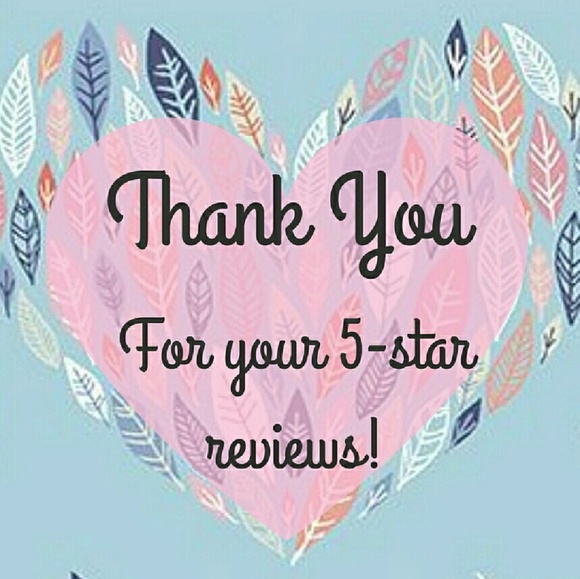Thank you for your 5 star reviews and ratings