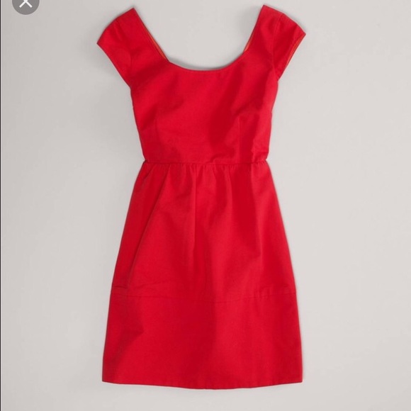 Red back-bow dress - Picture 2 of 3