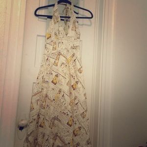 j crew lighthouse halter dress