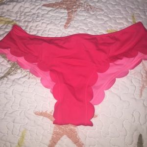 Victoria's Secret PINK scalloped bikini bottoms