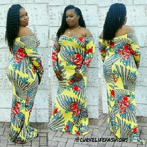 China Doll Trumpet Dress Sold