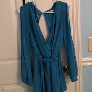 Arden B cut out long sleeve romper