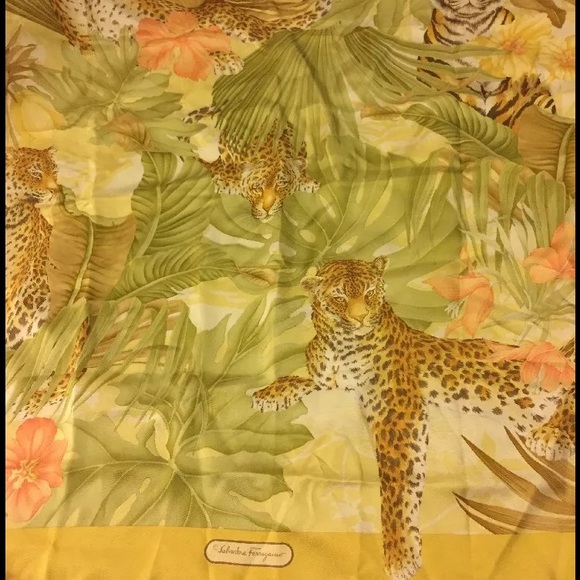 Authentic Salvatore Ferragamo 100%Silk