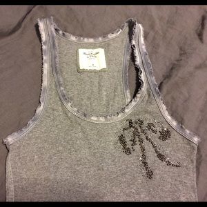 Abercrombie & Fitch beaded tank