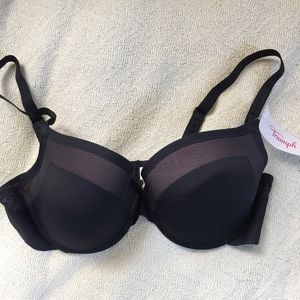 Brand new Triumph Bra black satin size 38C