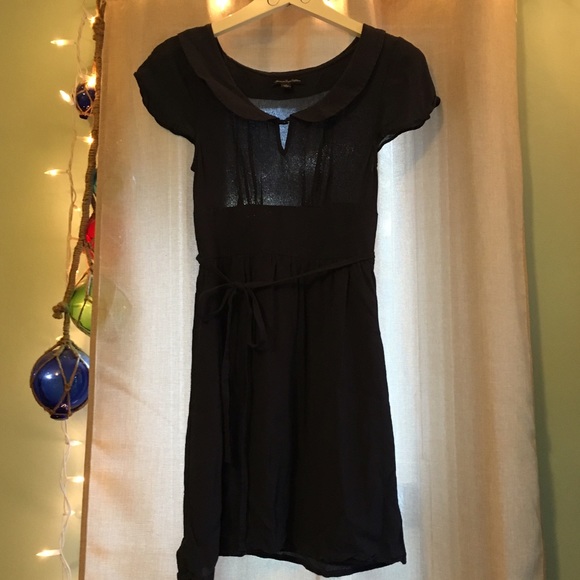 navy mini dress