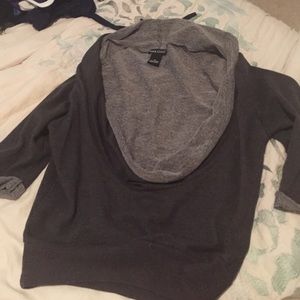 Loose Cowl Neck cover up