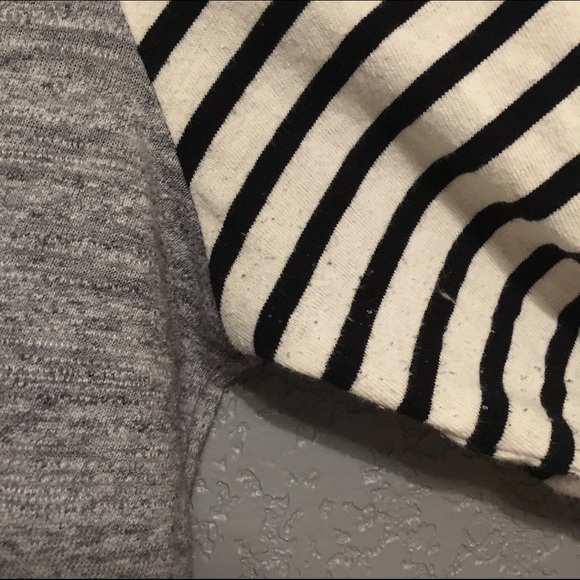 🚫SOLD🚫 J.Crew Striped Sleeve Baseball Tee - Picture 4 of 4