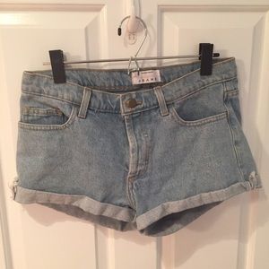 American Apparel low-rise shorts