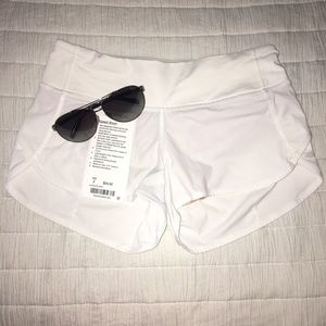 ❌SOLD❌ 🍋 Lululemon | NWT Speed Short size 2 White