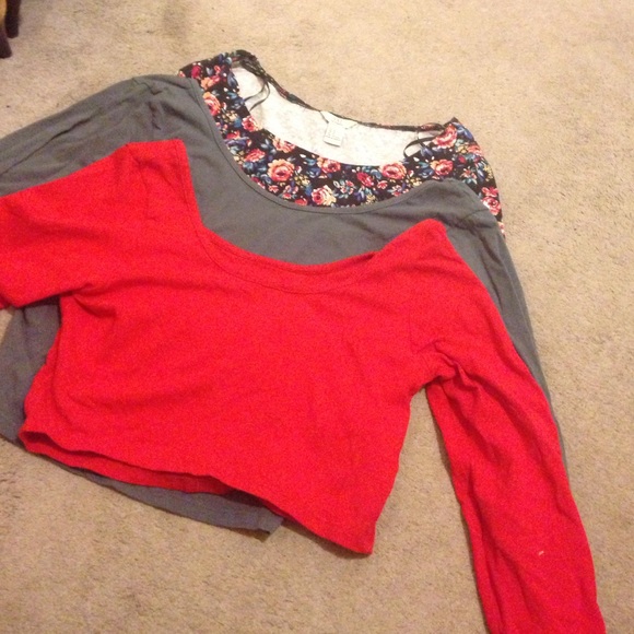 Long Sleeve Crop Top Bundle