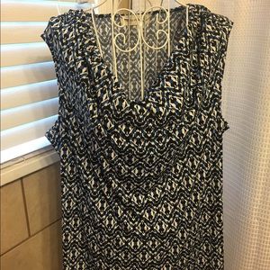 Evan Picone multicolored shell