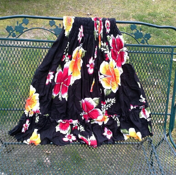 Floral Convertible Ruffle Tube Dress
