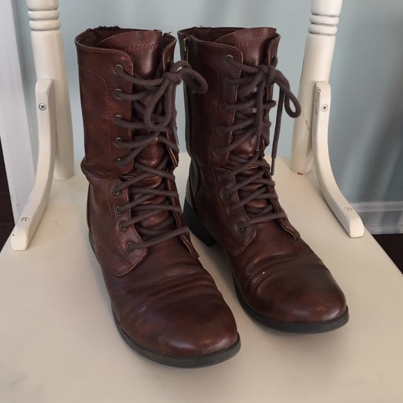 Mossimo Supply Co. Shoes - MOSSIMO faux leather boots