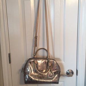 Authentic Michael Kors Gray Satchel