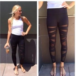 Lululemon tech mesh leggings