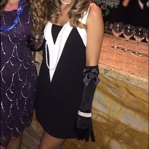 Zara w&b mini dress size S