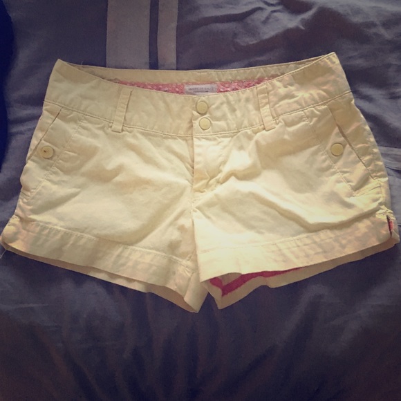 American Eagle Yellow Shorts