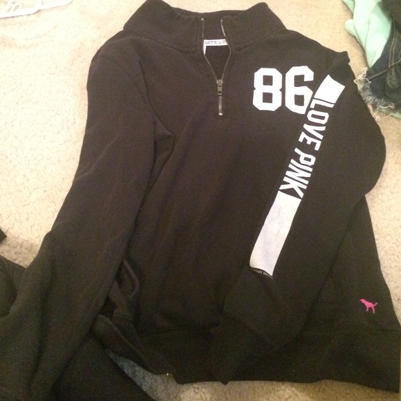 Victoria's Secret PINK half zip