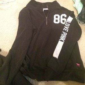 Victoria's Secret PINK half zip