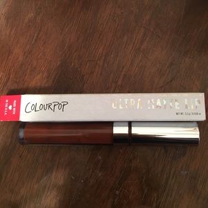 Brown liquid lipstick