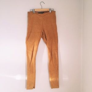 Balenciaga Suede Skinny Pants