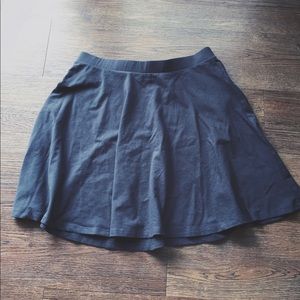 Brandy Melville dark grey skirt