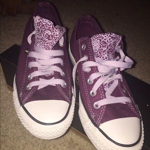 Purple converse