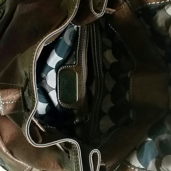 Nine West Vintage American Collection Brown Bag - Picture 3 of 6