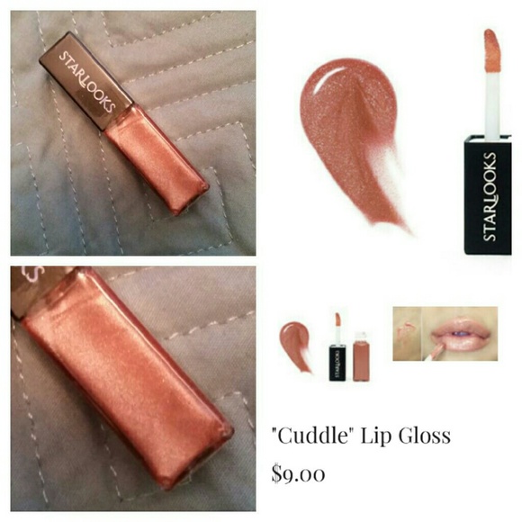 Starlooks lip gloss in color- cuddle