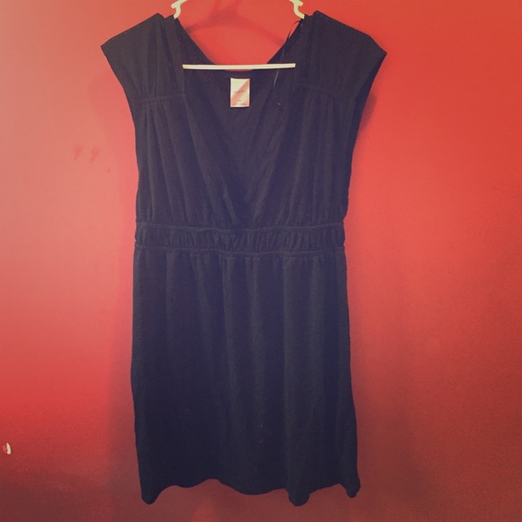 Bathing suit black cover up