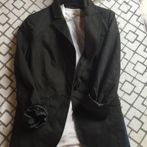 Pinstripe Blazer