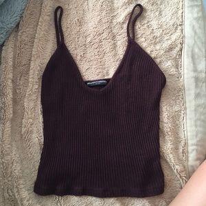 BURGUNDY BRANDY MELVILLE JOANNE TANK