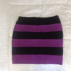 Ann Taylor Striped Pencil Skirt Size 6 Petite