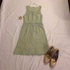 'Nice to Mint You' (mint lacy dress)