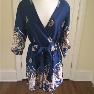 Romper with pockets