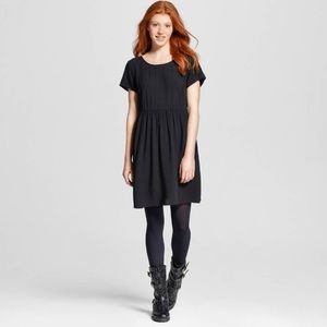 Black zip back dress, casual classy, Mossimo small