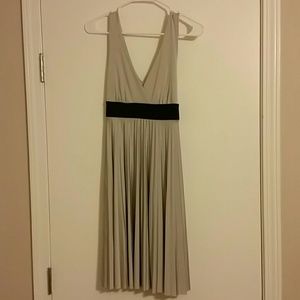 Black and silver free flowing dress