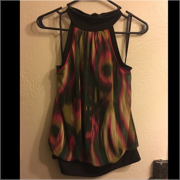 Halter top by A Byer.