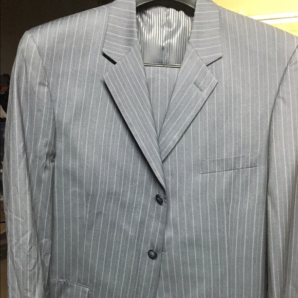 Men gray suit